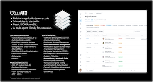 CleenUI Code Footprint — slide preview