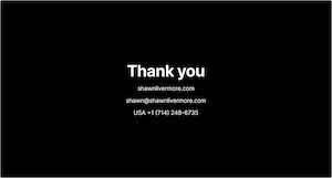 Thanks — slide preview