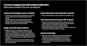 What a Fractional CTO Can Deliver — slide preview